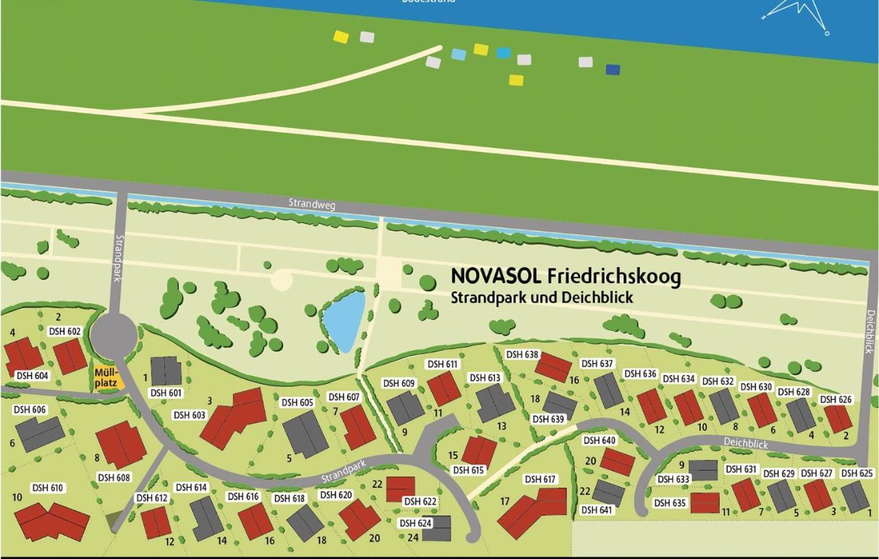 Villa Friedrichskoog-Deichblick 14 Exterior foto